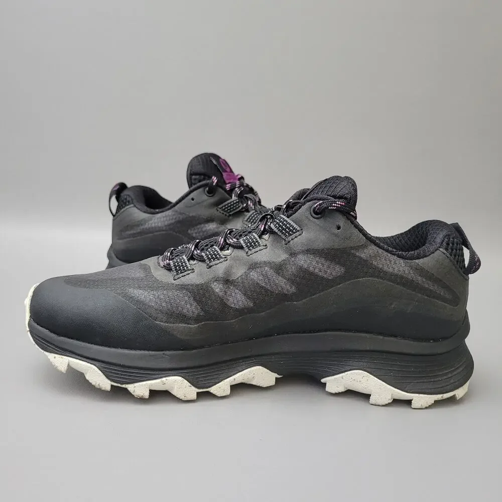 Merrell MOAB Speed GTX Womens Size 7 Gore-tex Hiking Shoes Gym Workout Black